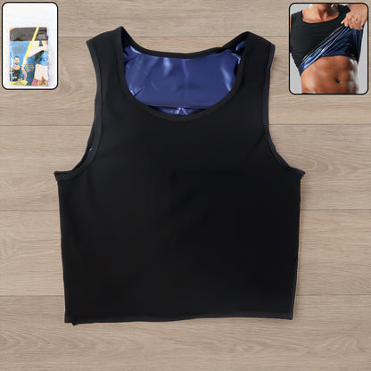 Mens Slim Fit Sweat Shaper Tank Top (Lxl 1 Pc)
