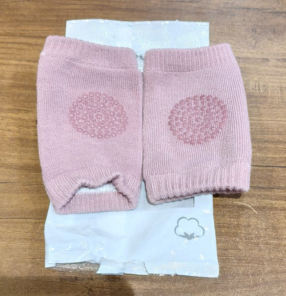 Pink Toddler Wool Knit Leg Warmer (Knee Guard)